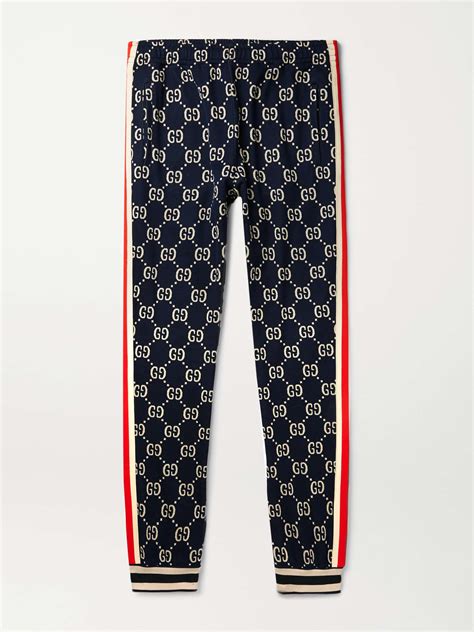 gucci green snake track pants|farfetch Gucci sweatpants.